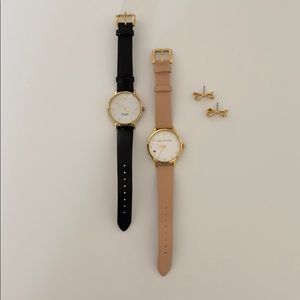 Kate Spade Watches and Bow Earrings